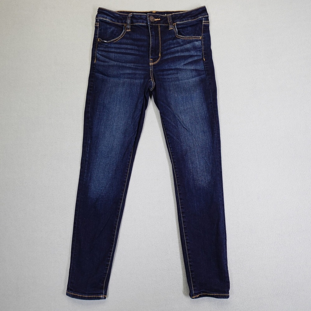 American Eagle Jegging Women 12 Blue Ne(x)t Level Stretch Skinny Denim Jeans